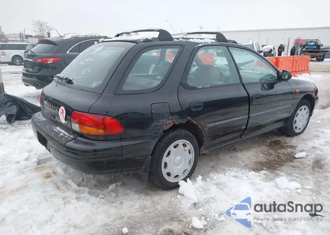 1999 Subaru Impreza L from USA, damaged, VIN JF1GF435XXH811155